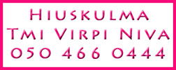 Hiuskulma Tmi Virpi Niva logo